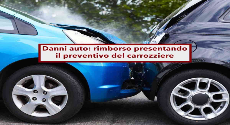 Risarcimento danni da incidente: basta il preventivo, non serve la fattura